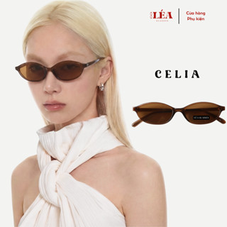   LÉA GLASSES  Kính râm CELIA mát chuyên đi nắng nhựa cứng cao cấp chống tia UV400 và ASX HOT TREND 