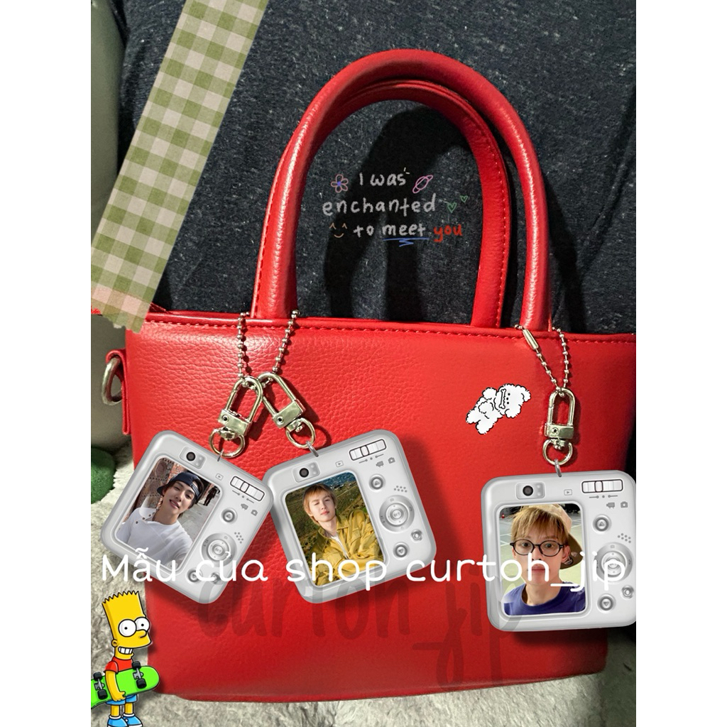 Keychain White Dgt Cortis - Seonghyeon - curtoh_jip