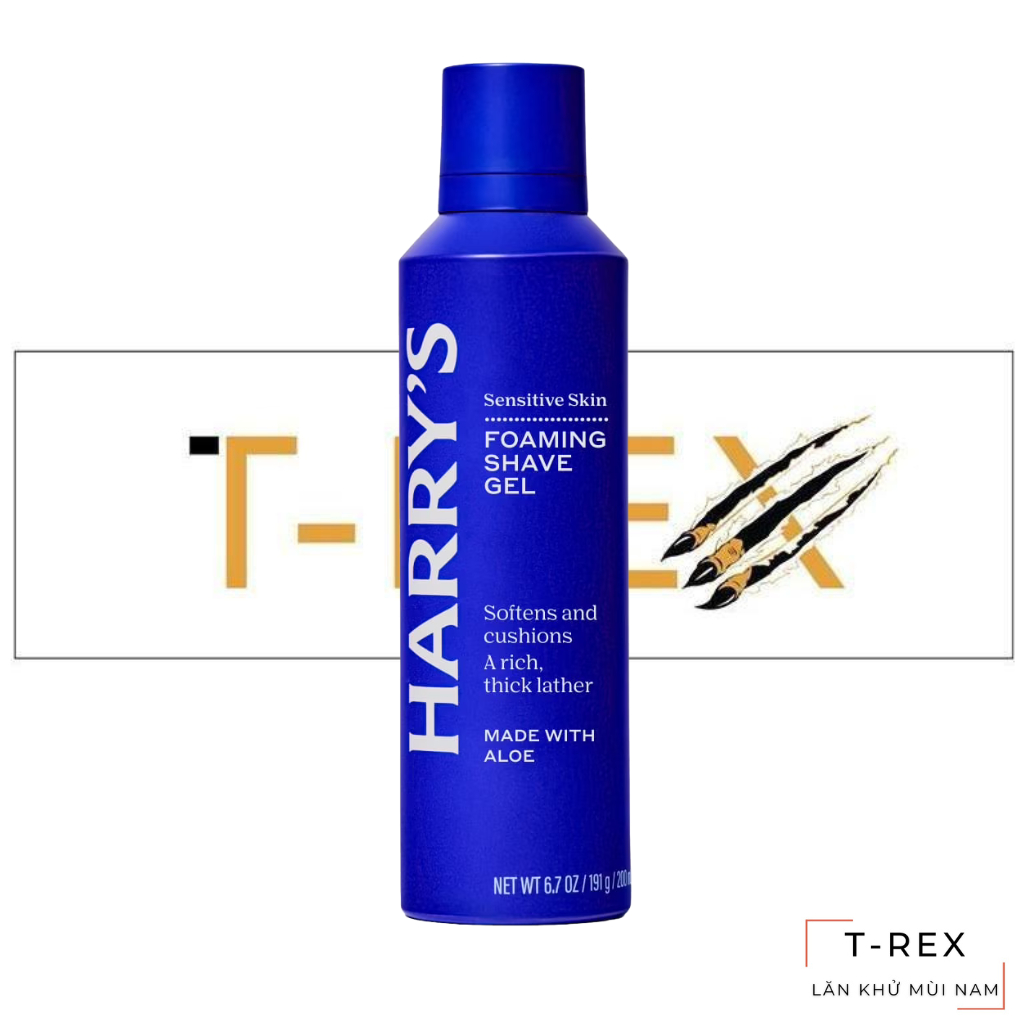 Gel Cạo Râu Harry's 191g (Xịt Ra Bọt)