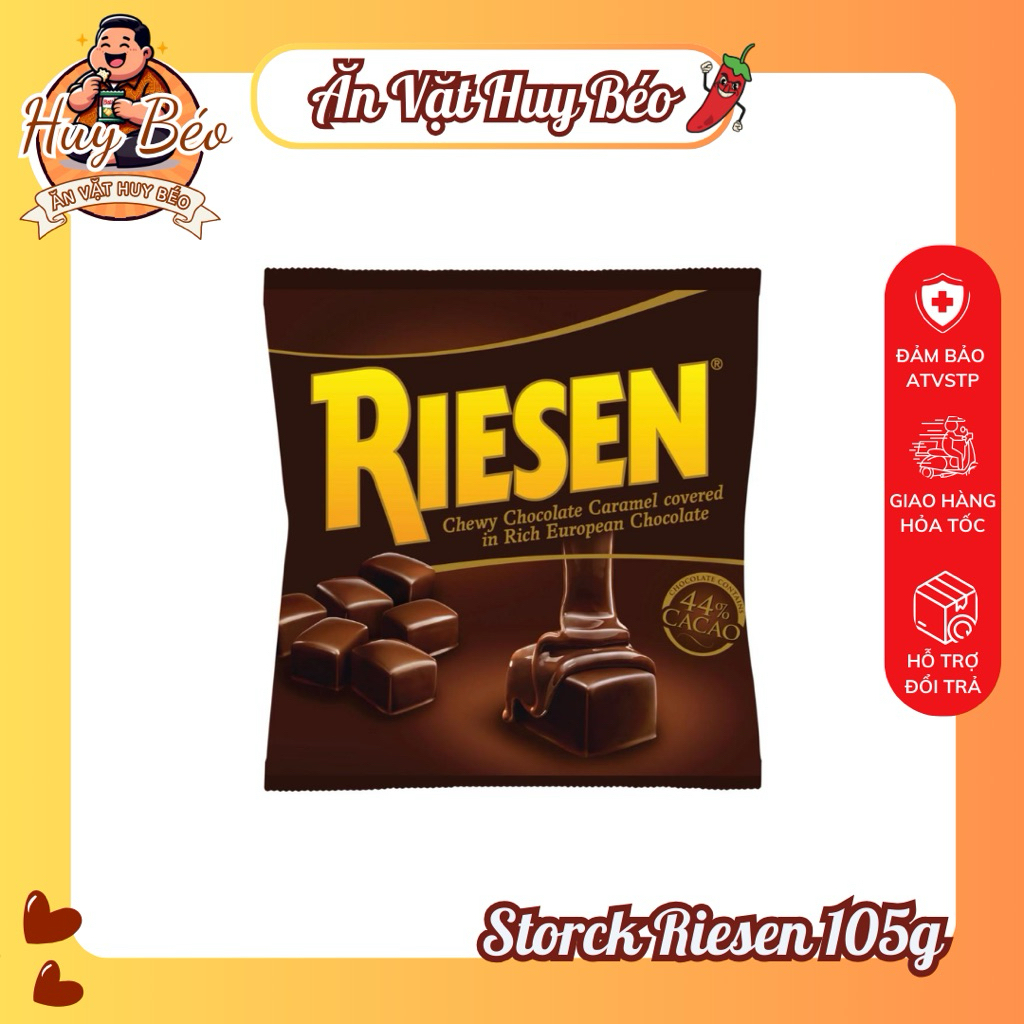 [HỎA TỐC] Kẹo socola Riesen Storck Đức 377g (3 loại)