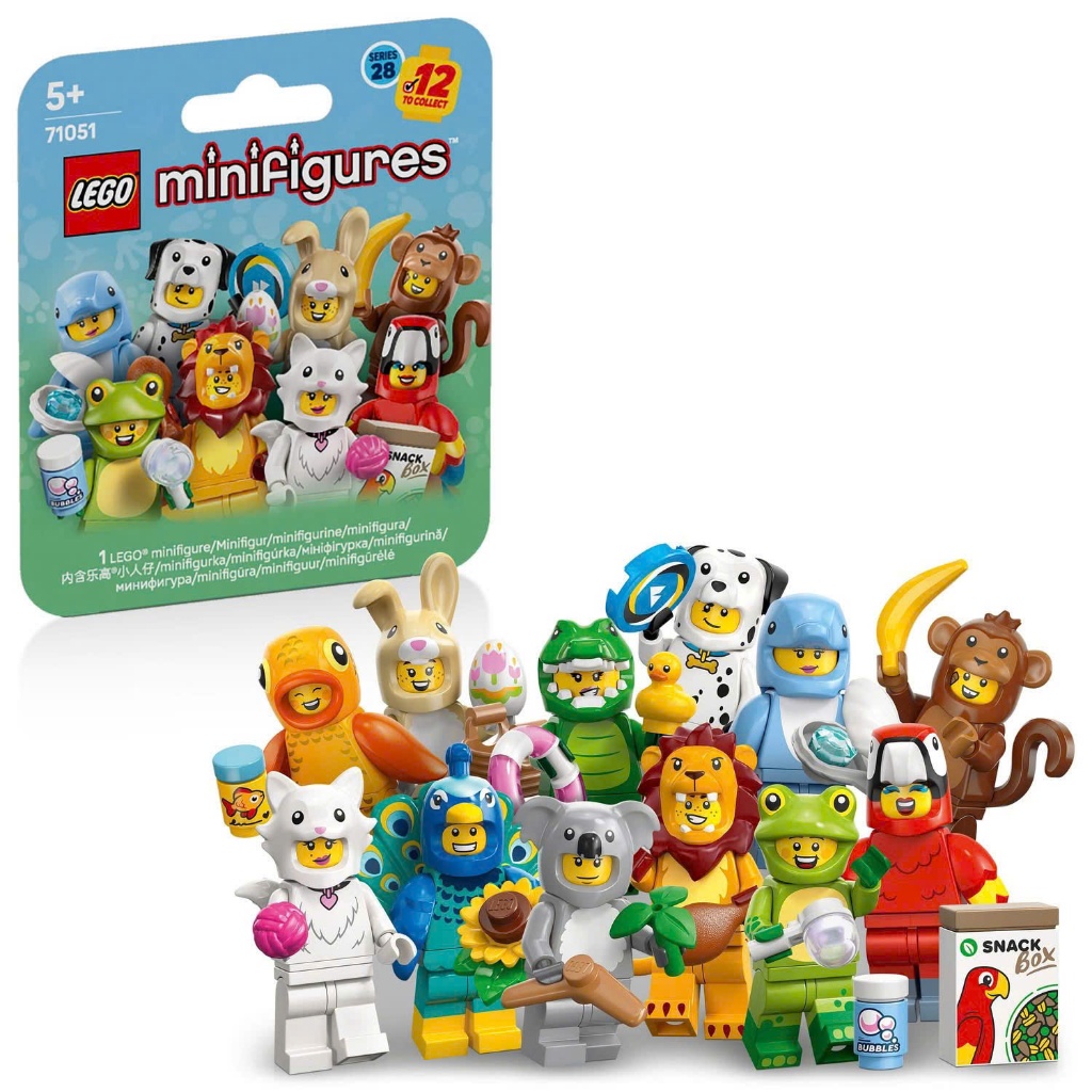 Lego 71051 Đồ Chơi Lắp Ghép Animals Series 28 ( Đã Bóc Check )