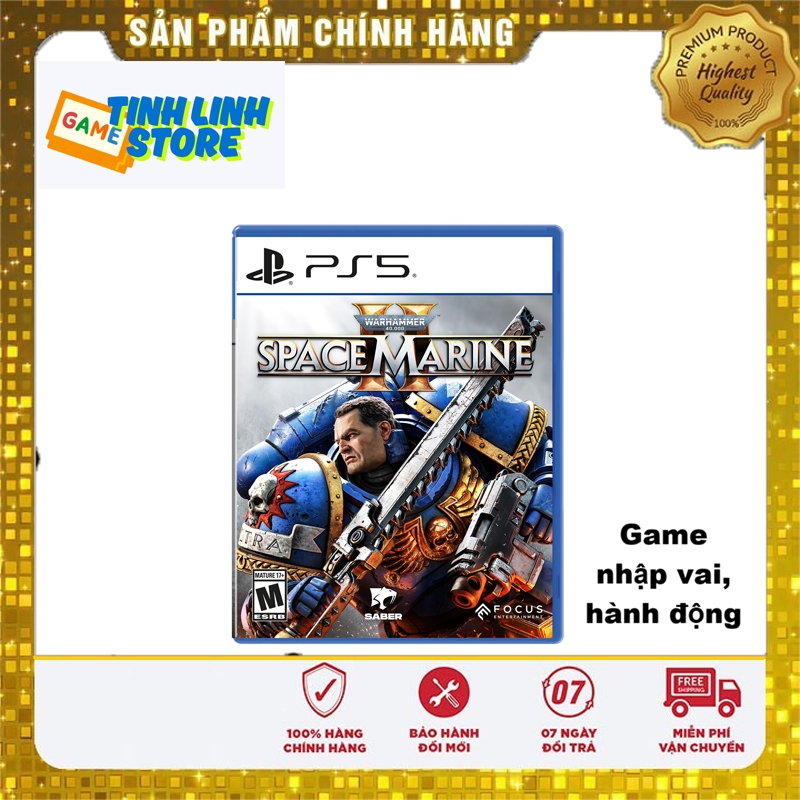 Đĩa Game PS5 Warhammer 40,000: Space Marine 2