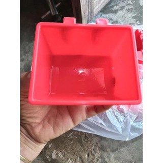 Combo 5 Cái Máng ăn uống cho gà đá bằng nhựa loại 2/3 móc treo size size nhỏ
