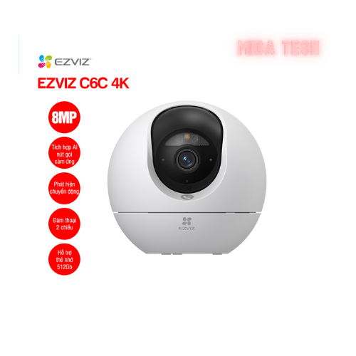 Camera xoay wifi thông minh Ezviz C6C 4K