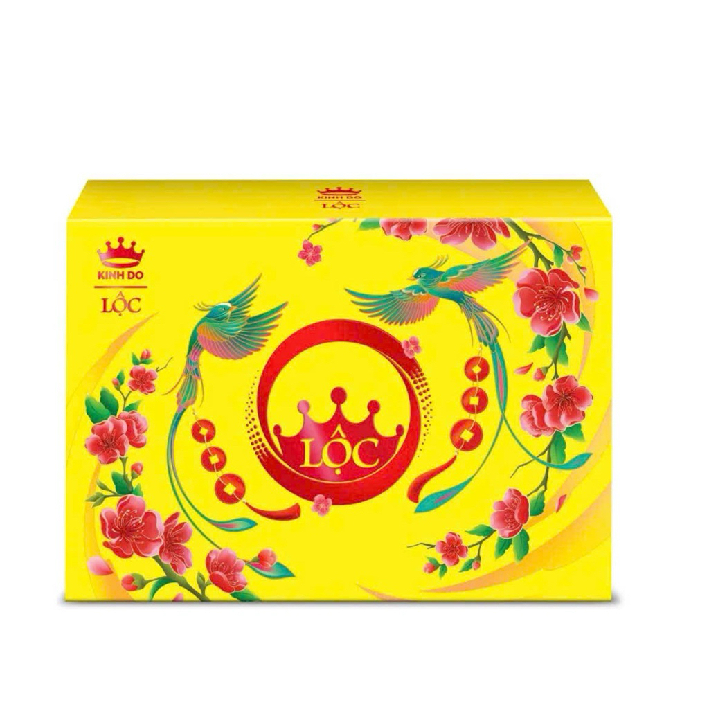 Hộp quà Tết Kinh Đô Lộc vàng 795.4g – Tết