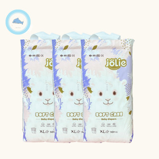  Combo 3 Bịch Bỉm Jolie 150 Miếng giá tại Kho Siêu Mềm Mịn ĐỦ SIZE M L XL XXL cho bé từ 5kg đến 20kg 