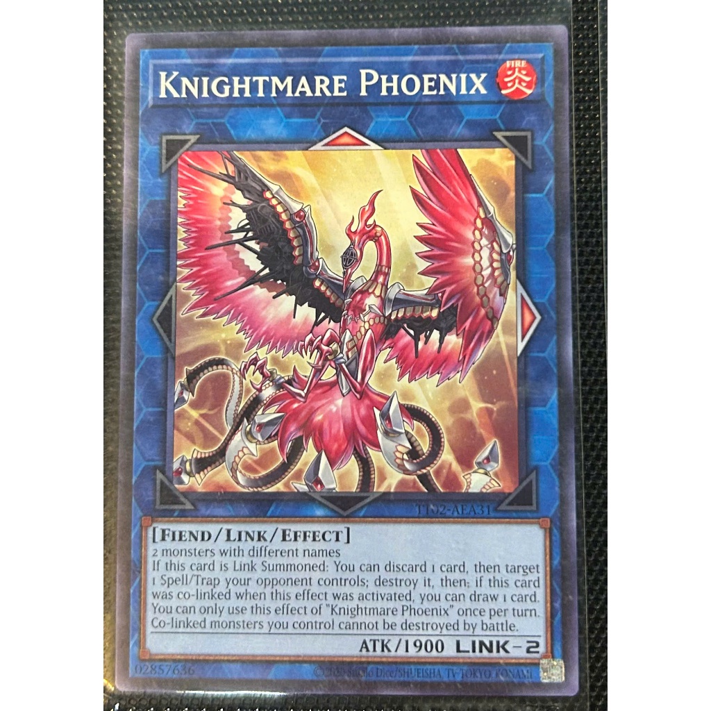 Thẻ bài Yugioh : TT02-AEA31 Knightmare Phoenix (N)