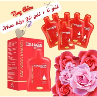  HỘP 30 gói Collagen Dipeptide Sắc Ngọc Khang hấp thụ nhanh và vượt trội giúp trẻ hóa làn da 