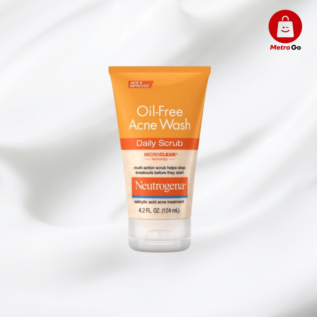 Sữa Rửa Mặt Neu.trogena Oil-Free Acne Wash