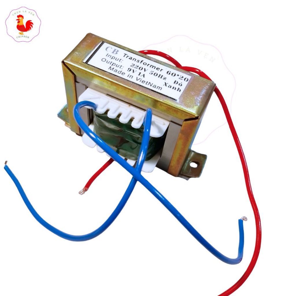Biến áp nguồn 9V cách ly 1000mA
