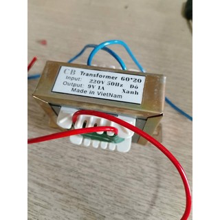Biến áp nguồn 9V cách ly 1000mA