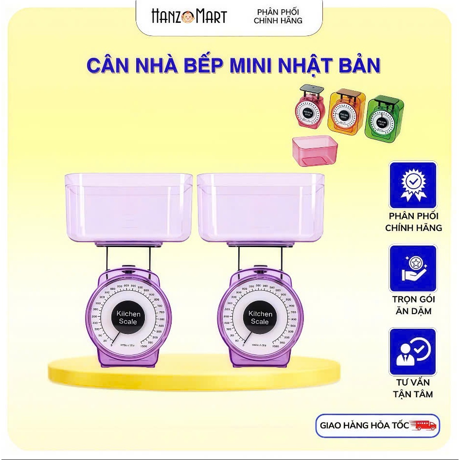 Cân nhà bếp mini Nhật Bản