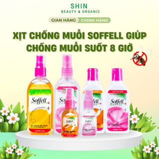  Xịt Chống Muỗi Soffell Hương Cam Hương Hoa Giúp Chống Muỗi Trong Suốt 8 giờ  30ml-80ml  