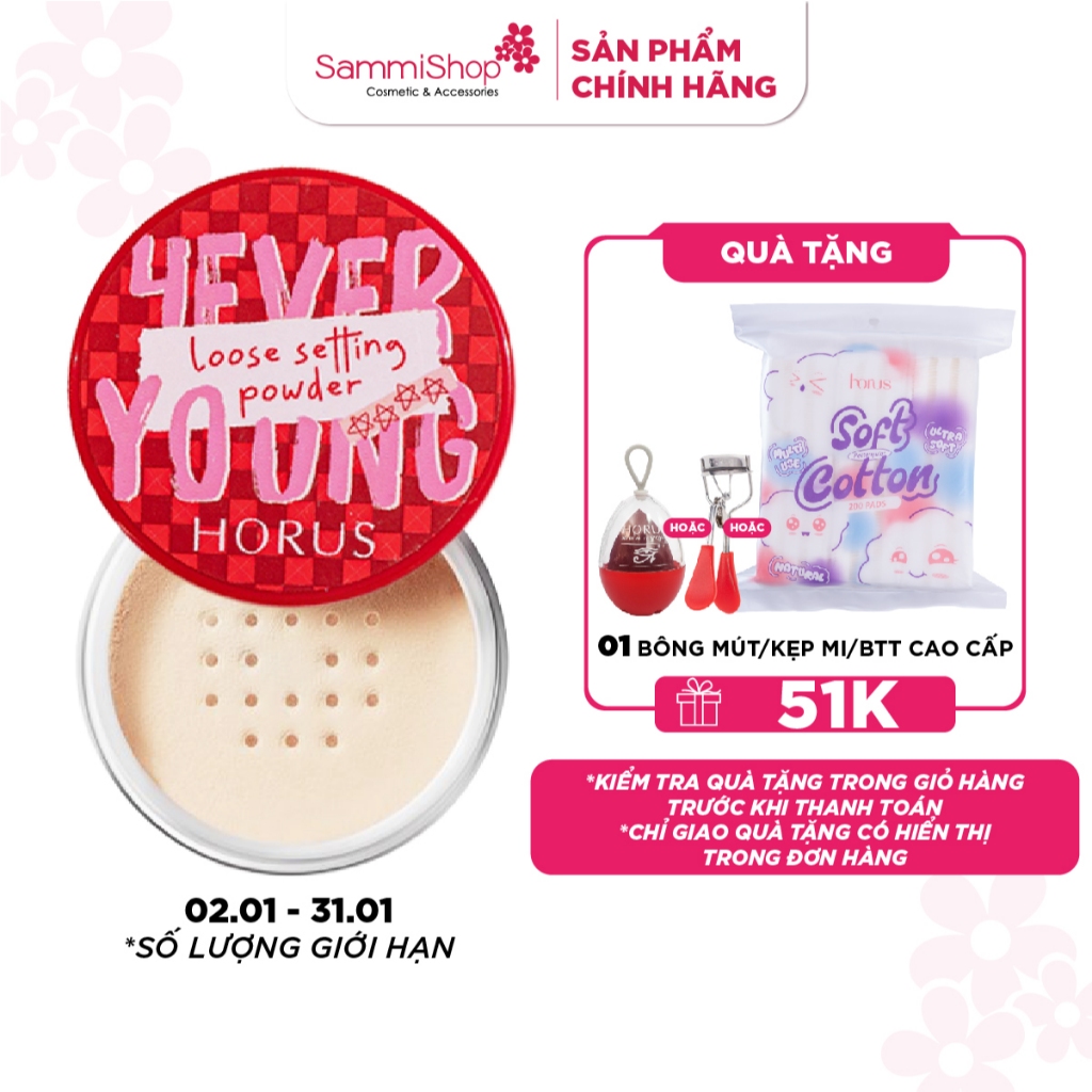 Horus Phấn phủ 4everyoung Loose Setting Powder