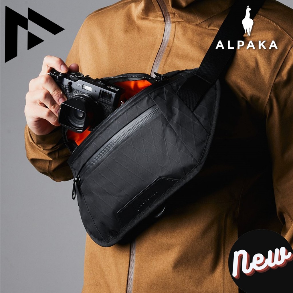 ALPAKA LIMITED EDITION BRAVO SLING MINI TÚI ĐEO CHÉO VÌ NINTENDO SWITCH, iPAD MINI, HỘ CHIẾU, THIẾT 