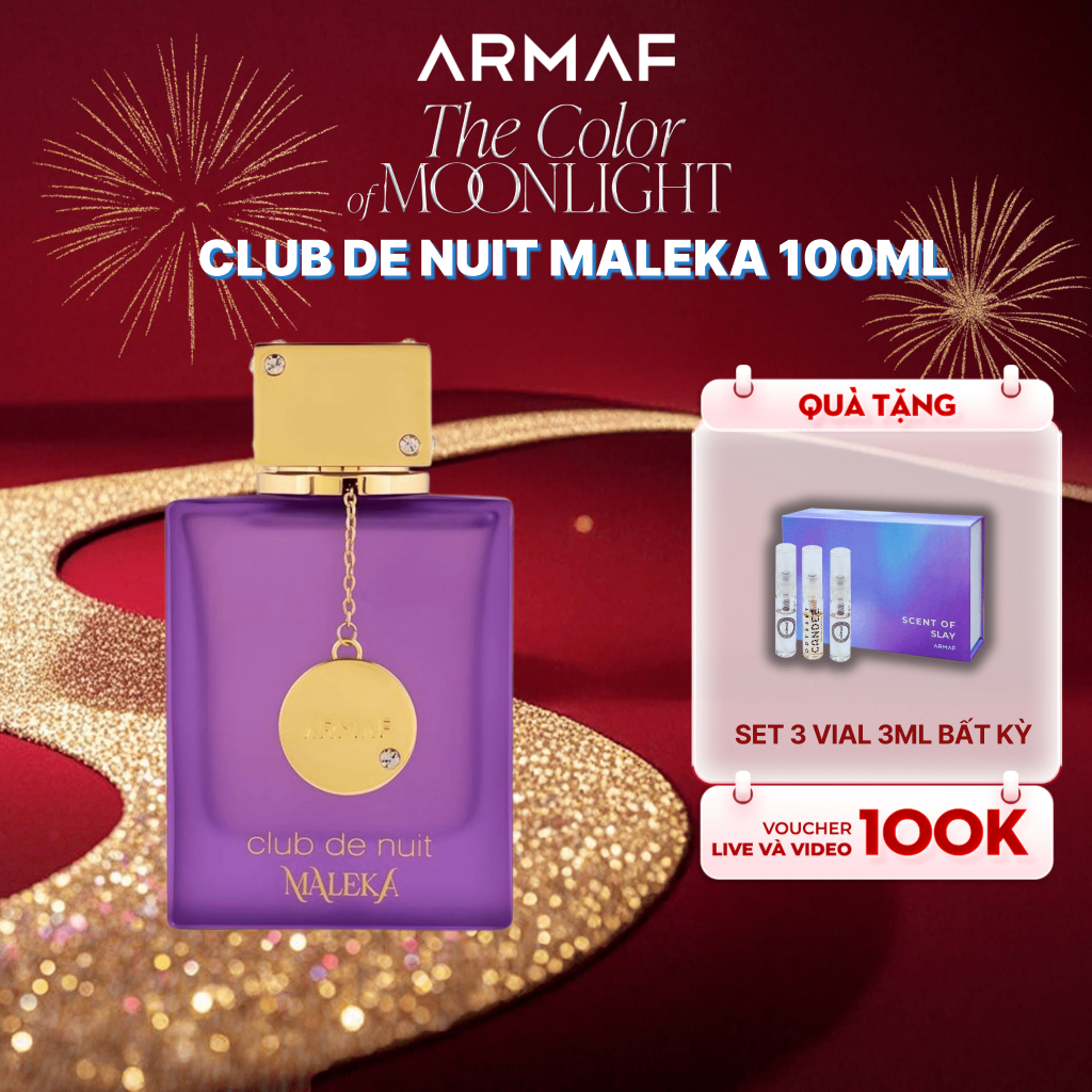 Nước Hoa Nữ ARMAF Club De Nuit Maleka 105ml - Nước Hoa Nữ Sang Trọng & Quyến Rũ - Hương Hoa Cỏ - Trái Cây EDP | BigBuy360 - bigbuy360.vn