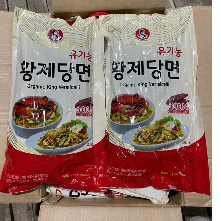 Miến Khoai Lang Cua Hoàng Đế Organic Hàn Quốc 1kg