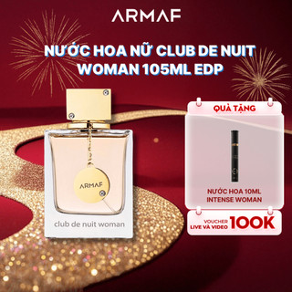  Nước Hoa Nữ ARMAF Club de Nuit Woman EDP 105ml 
