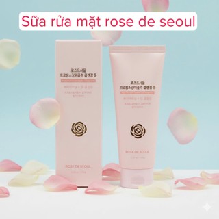 2-5 hộp Sữa rửa mặt rose de seoul centifolia extract cleansing foam trọng lượng 150ml sạch dầu mụn ẩn _krlab
