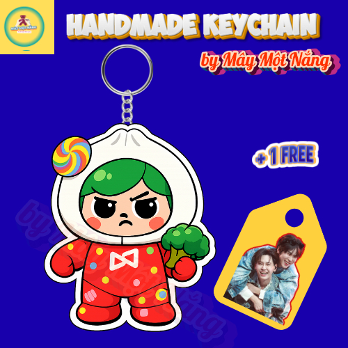 [Tặng ảnh Móc Khóa] Móc Khóa Linh Vật Paody Phong Cách BounPrem Dễ Thương – Acrylic