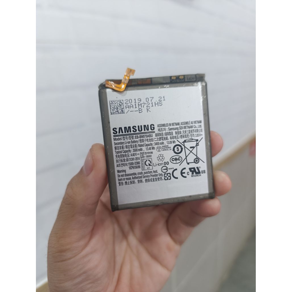 Pin zin tháo máy Samsung Galaxy Note 10, N970, BN970ABU 3500mAh