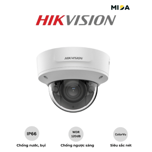 Camera Hikvision 4MP IP POE Dome Zoom Quang 4x DS-2CD1643G2-LIZSU (2.8-12MM)