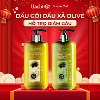  Dầu Gội Xả Hachi Anti-Dandruff dành cho tóc gàu chiết xuất từ Olive hỗ trợ giảm gàu ngứa 