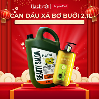  Can dầu xả 2.1L tặng kèm gội bơ bưởi 350ml bơ bưởi hỗ trợ giảm rụng giúp mọc tóc Regenerating Hachi 