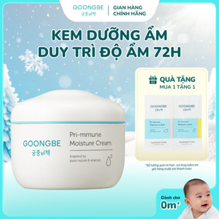 Kem Dưỡng Ẩm Goongbe Pri-mmune Moisture Cream Cho Bé Sơ Sinh An Toàn Cho Làn Da Nhạy Cảm 