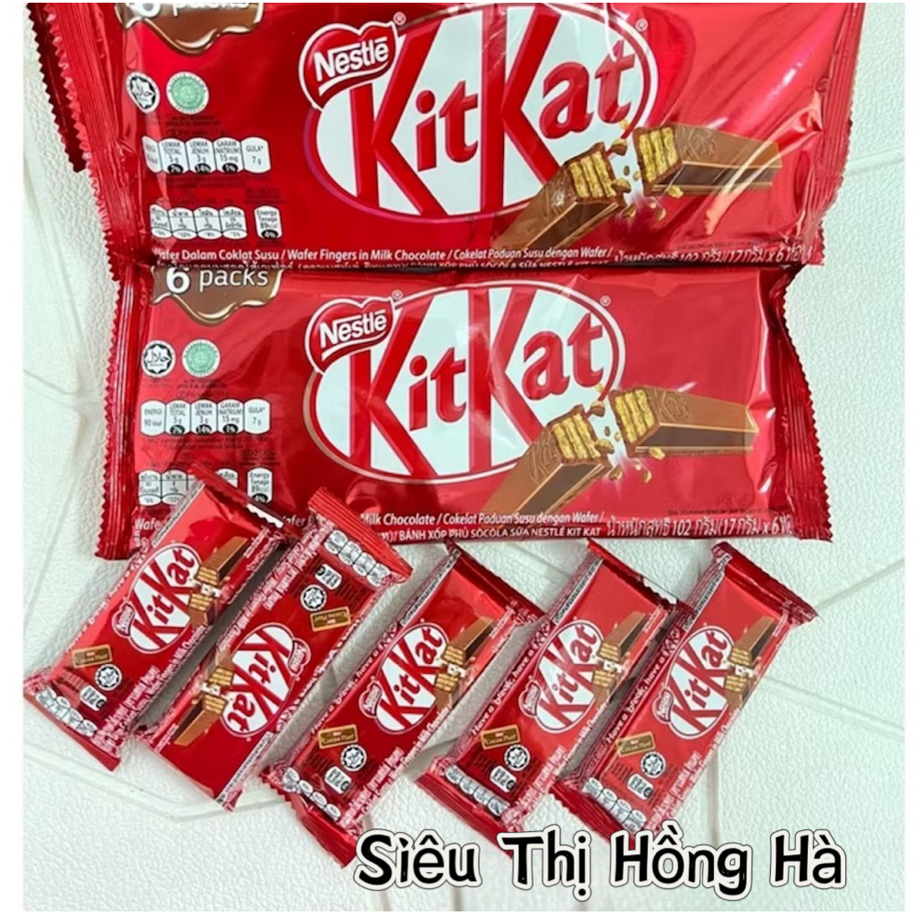 Combo 5 Thanh KitKat Socola Nestle 17g