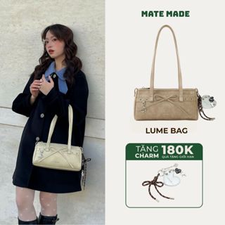  Túi xách đeo vai nữ MATEMADE Lume - Dáng chữ nhật dài - Da PU cao cấp hot trend 2025 