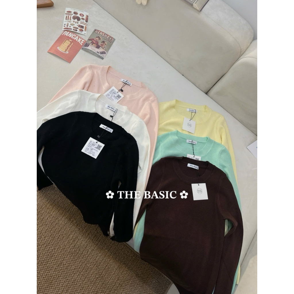 Áo len moses queen basic siu ưng