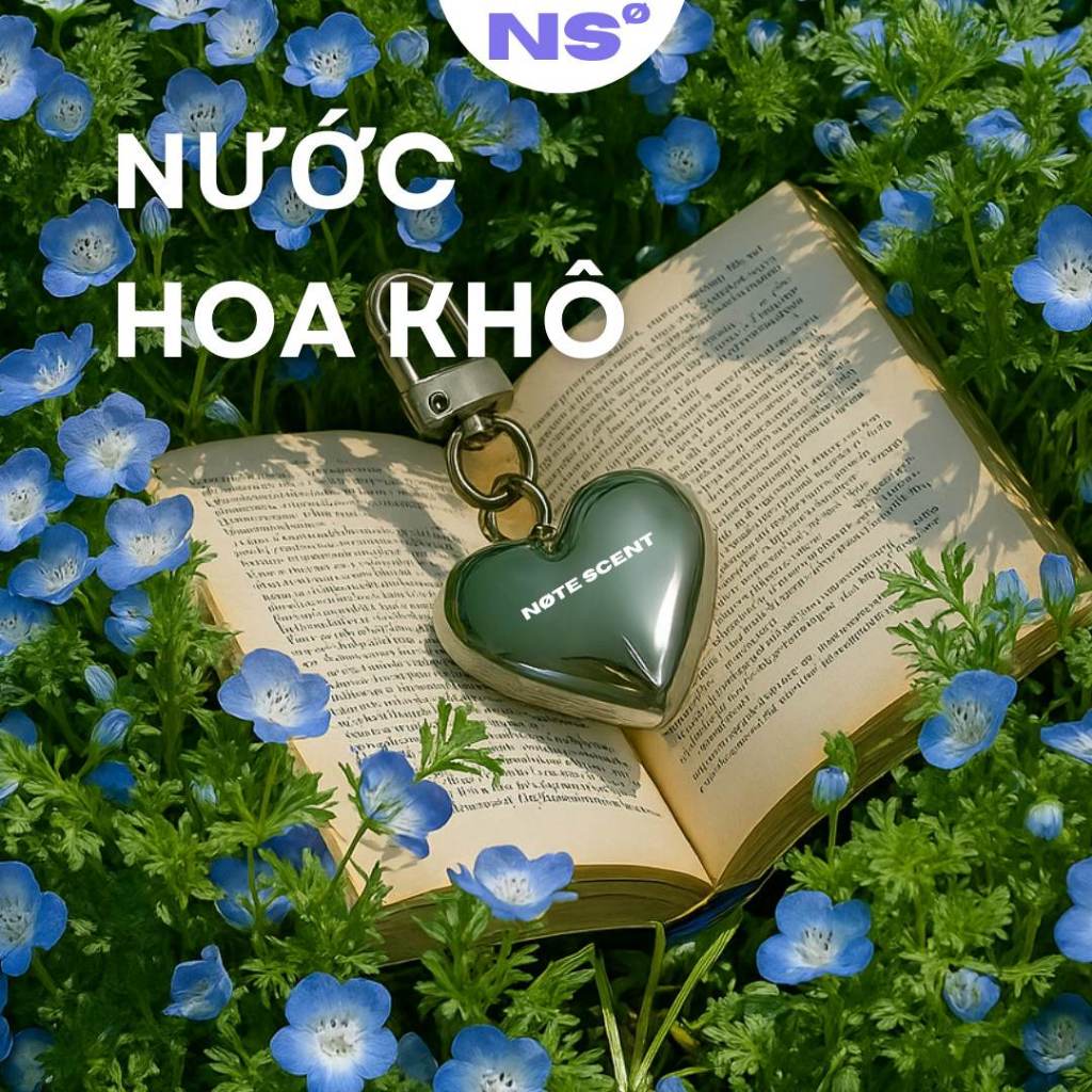 Nước Hoa Khô Note Scent Dạng Móc Khóa, Dạng Sáp, Không Cồn, Dưỡng Da, Thiết Kế Nhỏ Gọn, Mang Mọi Nơi