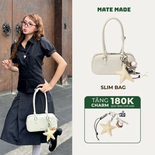   DEAL ĐỘC QUYỀN LIVESTREAM  Túi Xách Đeo Vai Nữ MATE MADE Slim - Dáng Chữ Nhật Dài - Da PU Cao Cấp 