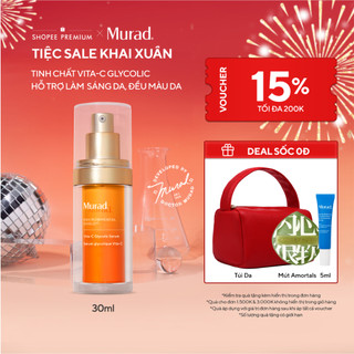  Tinh chất hỗ trợ sáng da làm đều màu da Murad Vita-C Glycolic Serum 30ml 