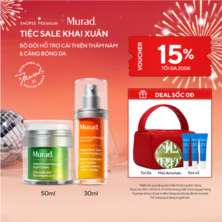  Bộ đôi cải thiện thâm nám & căng bóng da Rapid Dark Spot Serum 30ml & Retinol Youth Renewal Cream 50ml 