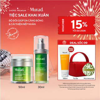  Bộ đôi kết hợp toàn diện cho da lão hóa Retinol Youth Renewal Serum 30ml & Retinol Youth Renewal Cream 50ml 