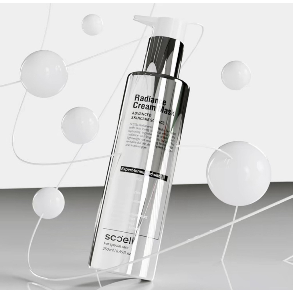 Mặt nạ ủ trắng da sinh học Sccell Radiance Cream Mask 240ml