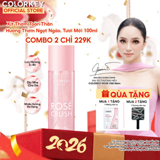  Xịt Thơm Toàn Thân Body Mist COLORKEY ROSÉ CRUSH Hương Thơm Ngọt Ngào Tươi Mới 100ml 