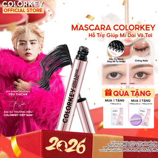 Mascara COLORKEY Hỗ Trợ Giúp Mi Dài Và Tơi Tạo Cảm Giác Tự Nhiên Nhanh Khô Không Lem Trôi 