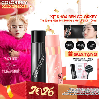   LIVE DAILY  Xịt Khóa Makeup  COLORKEY Giúp Cố Định Lớp Trang Điểm Công Thức Cải Tiến Dung Tích 100ml 