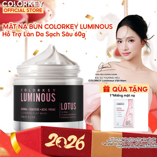  Mặt Nạ Bùn COLORKEY LUMINOUS Làm Sạch Da Không Gây Khô Da Khi Dùng 60g hũ 