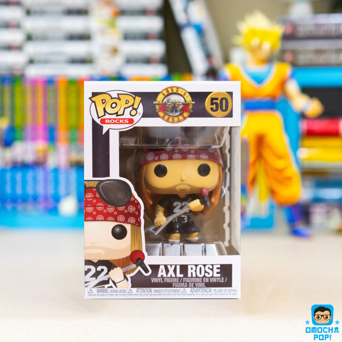 Mô Hình Chính Hãng Funko Pop Rocks - Guns N' Roses : Axl Rose #50