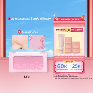   LG Makeup VN  Phấn má hồng mịn lì Code Glokolor Mood Touch Blusher 3.5g 