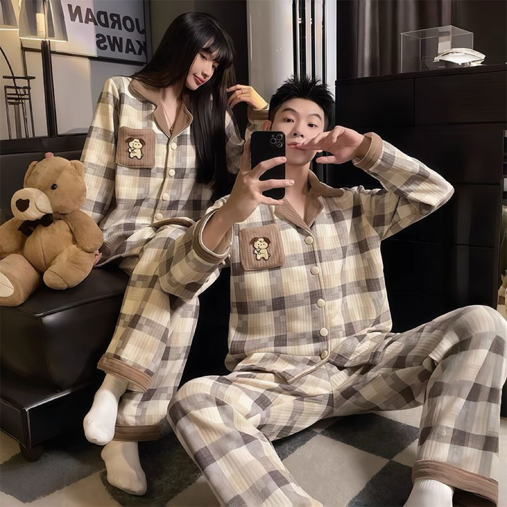 BỘ ĐỒ NGỦ NAM SIÊU ẤM QC CC [ CÓ BIG SIZE]