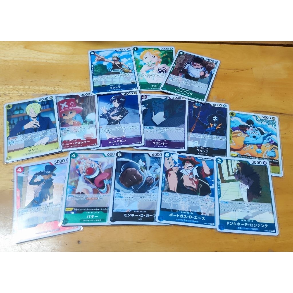 Thẻ One Piece Card Game - Chính hãng BANDAI - Rare Card EB02 (Zoro, Nami, Sanji, Chopper, ...) – Jap