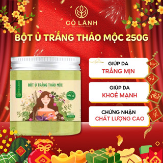  Bột Ủ Trắng Thảo Mộc Tự Nhiên Dưỡng Trắng Mịn Da Cỏ Lành 250gram 