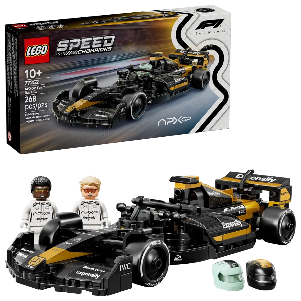 LE GO Speed APXGP Team Race Car from F1® The Movie 77252