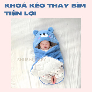 Chăn Ủ Cao Cấp Cho Bé Mềm Mịn Siêu Ấm