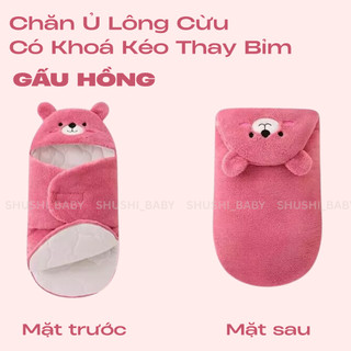 Chăn Ủ Cao Cấp Cho Bé Mềm Mịn Siêu Ấm